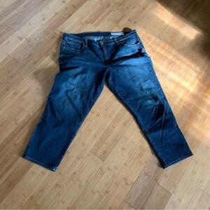 Gap Mid Rise Girlfriend Ankle Jeans, 16